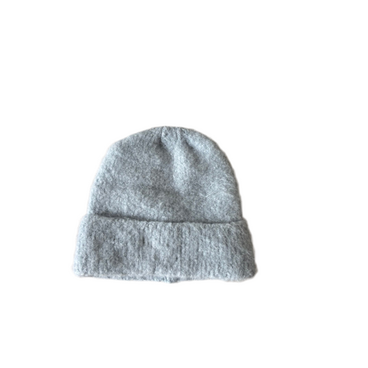 Dames muts : licht blauw