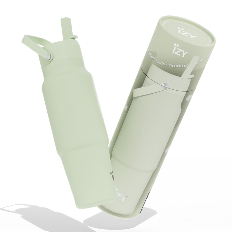 Izy : travel bottle - pistachio
