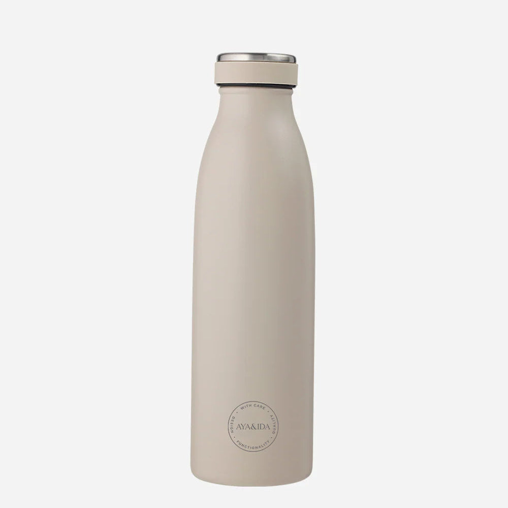Aya&Ida : drinking bottle 500 ml - creme