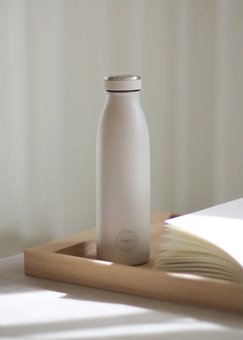 Aya&Ida : drinking bottle 500 ml - creme