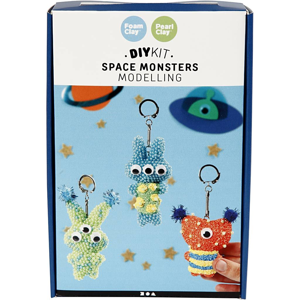 Creative company : DIYKIT : space monsters modelling