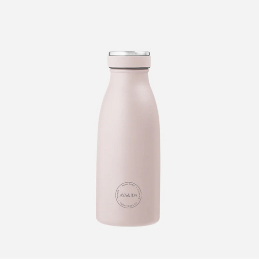 Aya&Ida : drinking bottle 350 ml - soft rose