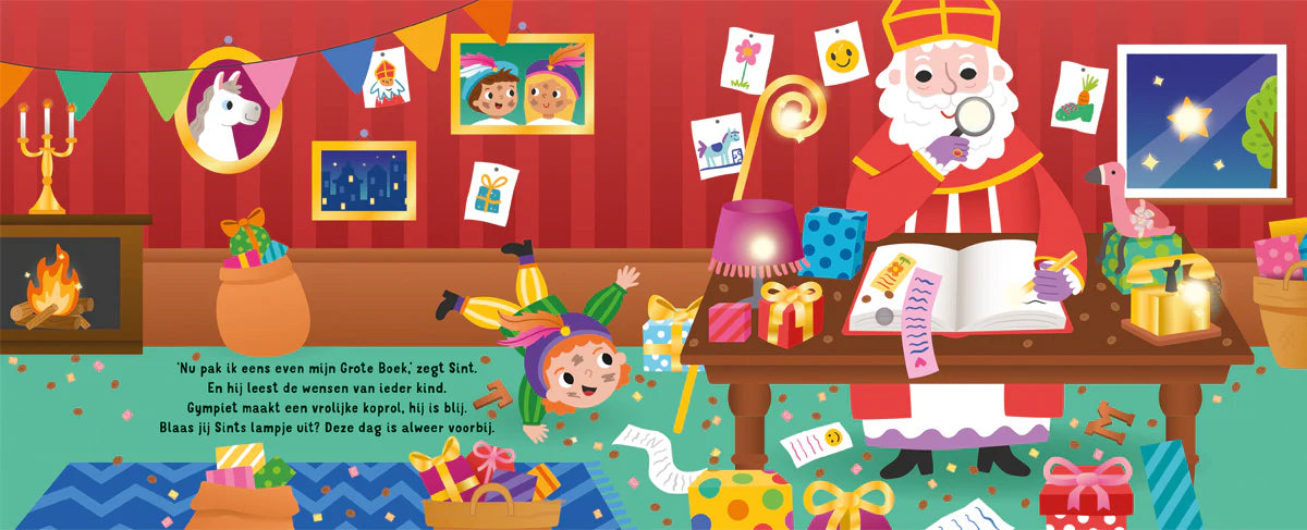Lantaarn publisher : voorleesboek met lampjes - Sinterklaas