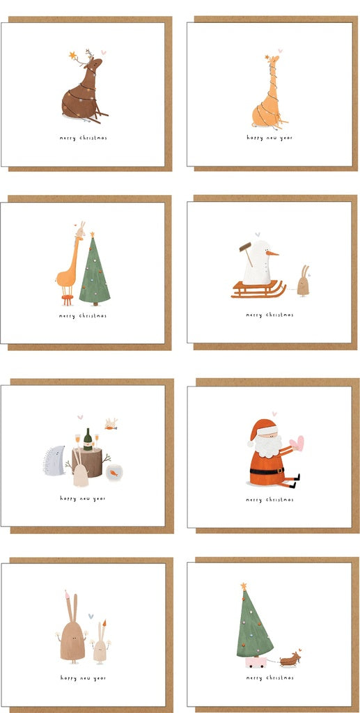 Mailboxcards : kerstdoosje - klein liefs