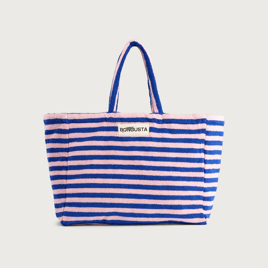 Bongusta : naram weekendbag - dazzling blue & rose