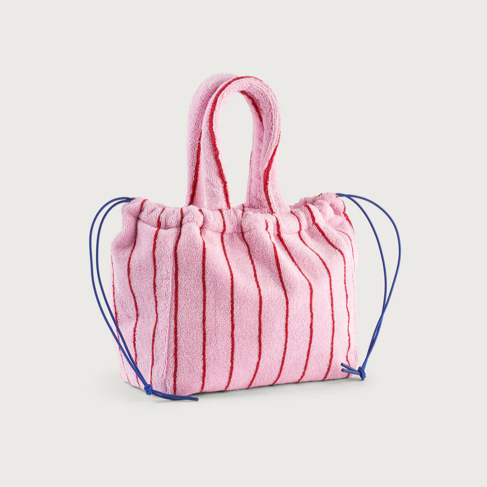 Bongusta : handbag small - baby pink & ski patrol