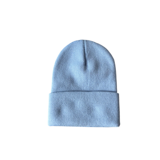 Unisex muts : licht blauw