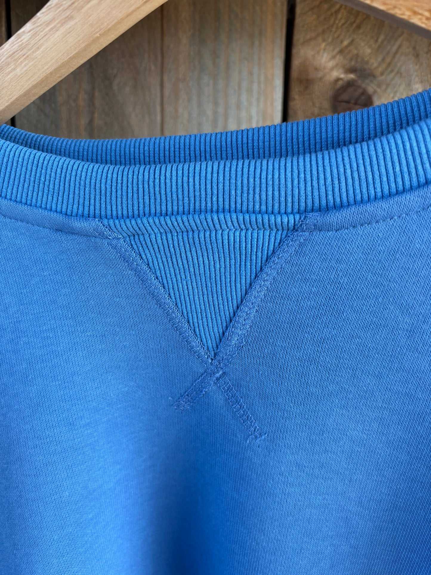 Sweater daisy : lange mouwen - hemelsblauw