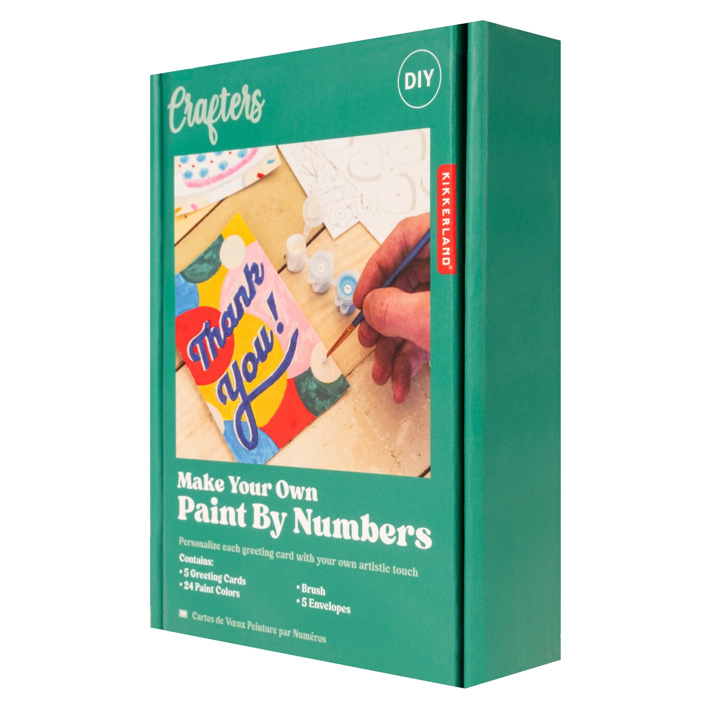 Kikkerland : make your own - paint by numbers