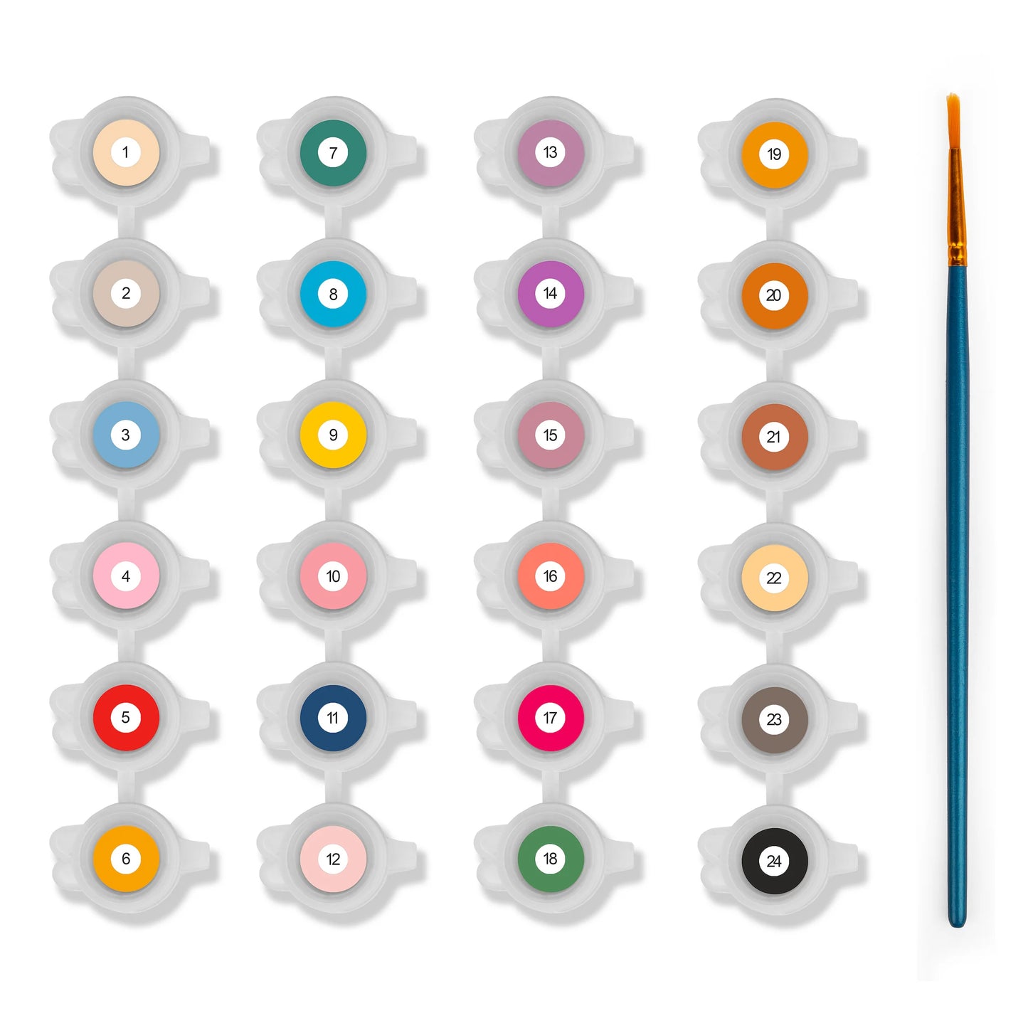 Kikkerland : make your own - paint by numbers