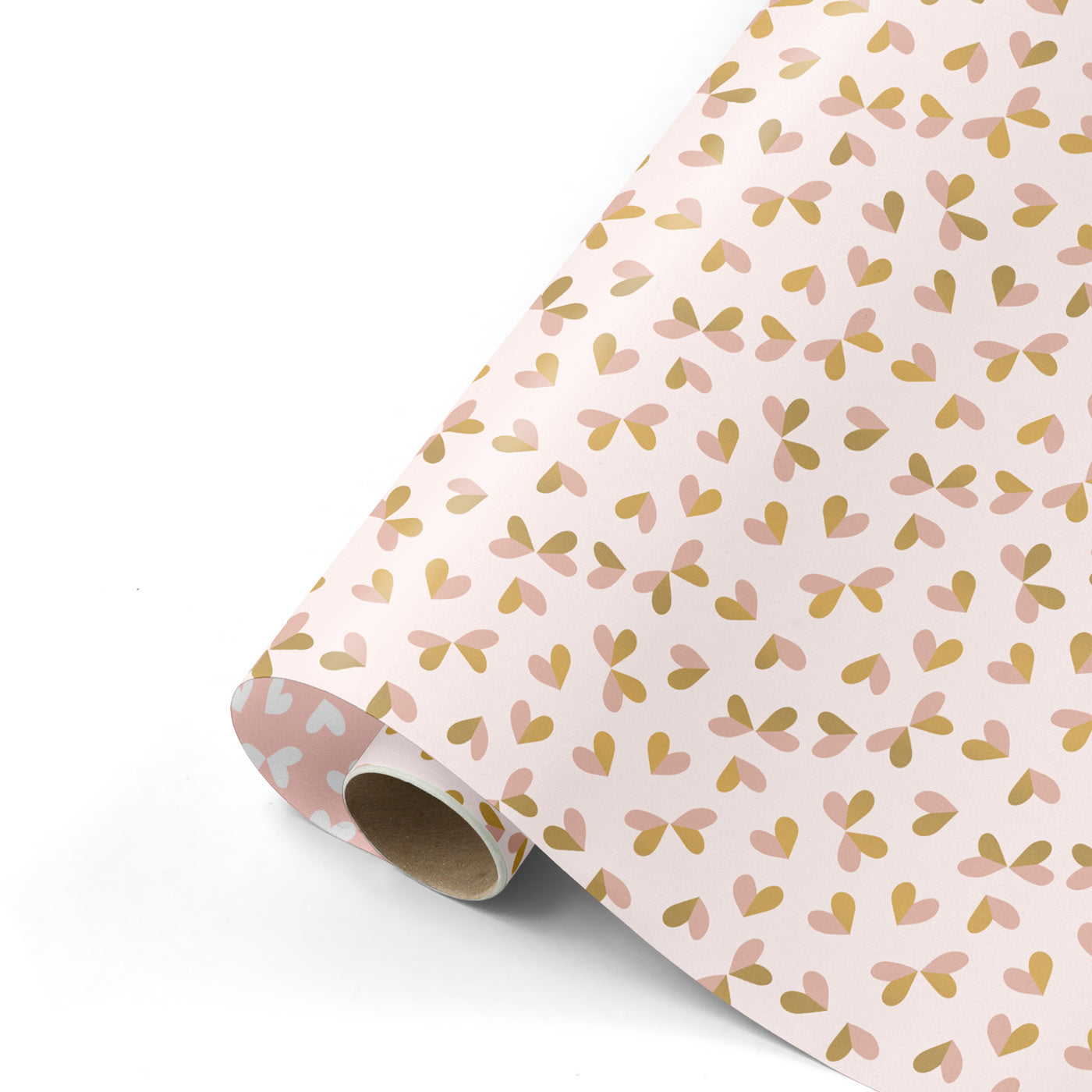 Collective warehouse : dubbelzijdig inpakpapier - butterfly kisses