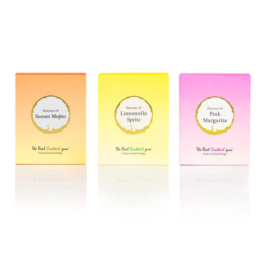 Vinoos : cocktail gum - trio set cocktail collection - to good vibes