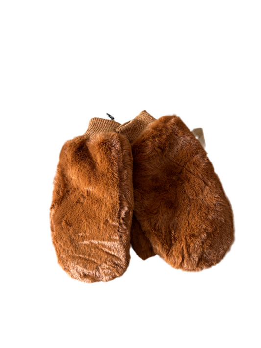 Dames wanten : teddy - camel