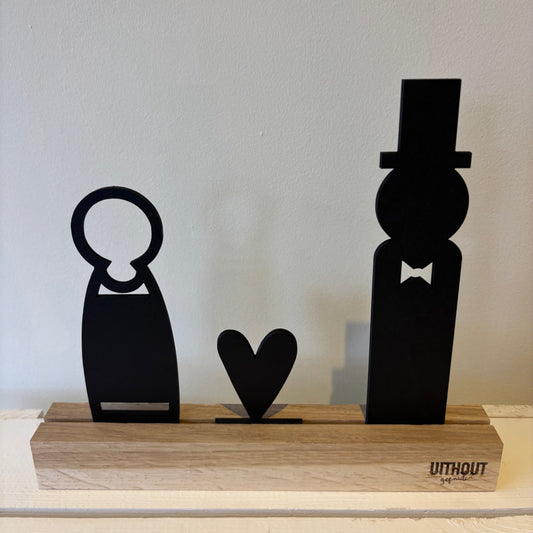 Uithout gesneden : huwelijkscadeau