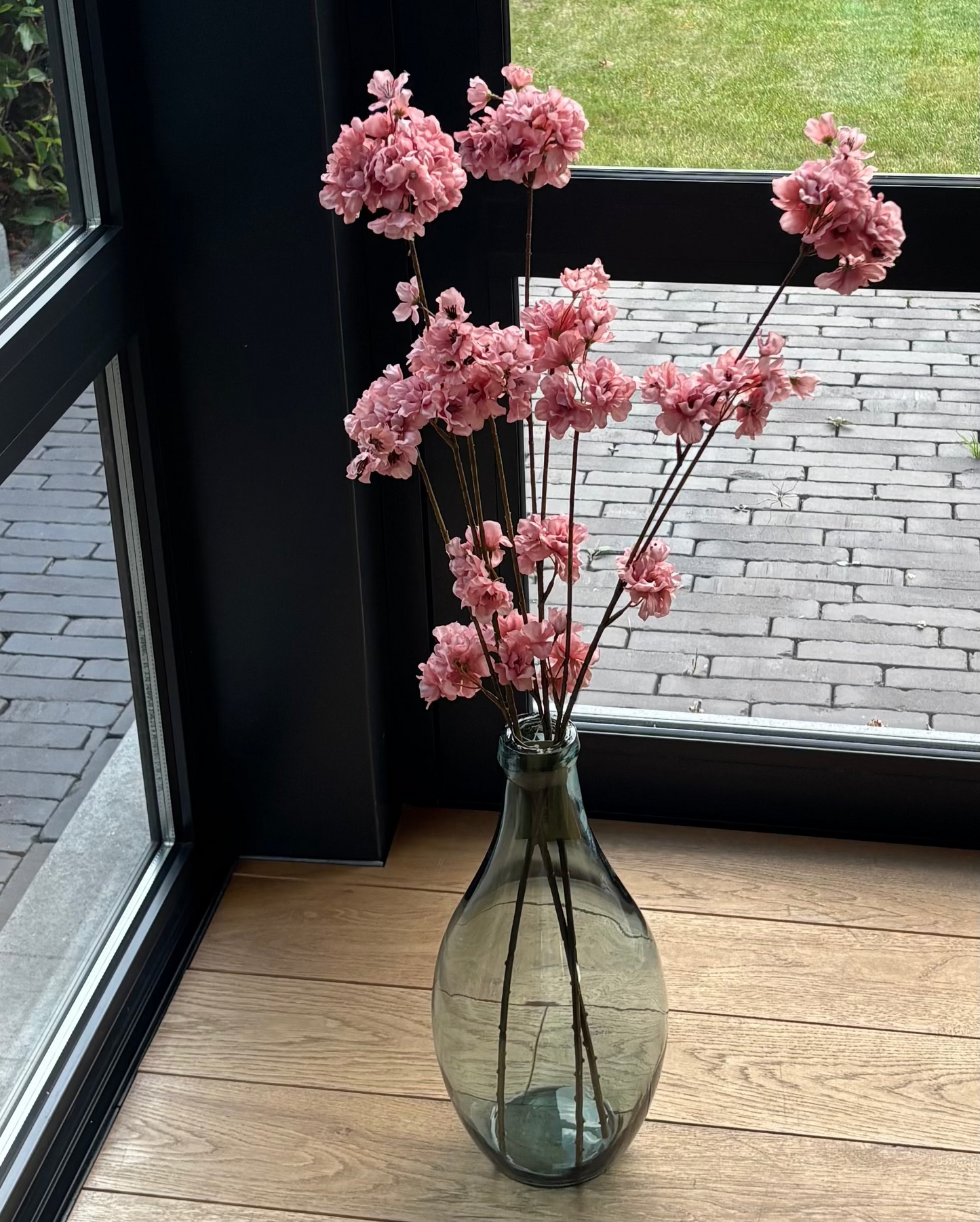 Kunsttak : prunus malaga spray - old pink