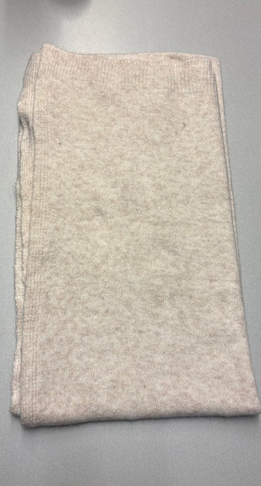 Sjaal : effen - crème