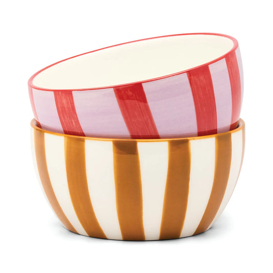 Here's how : The bella dipping bowls - oker en roest