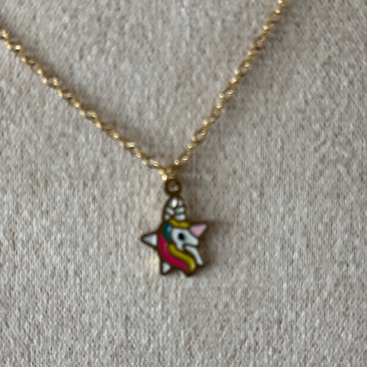 Halsketting kids : unicorn