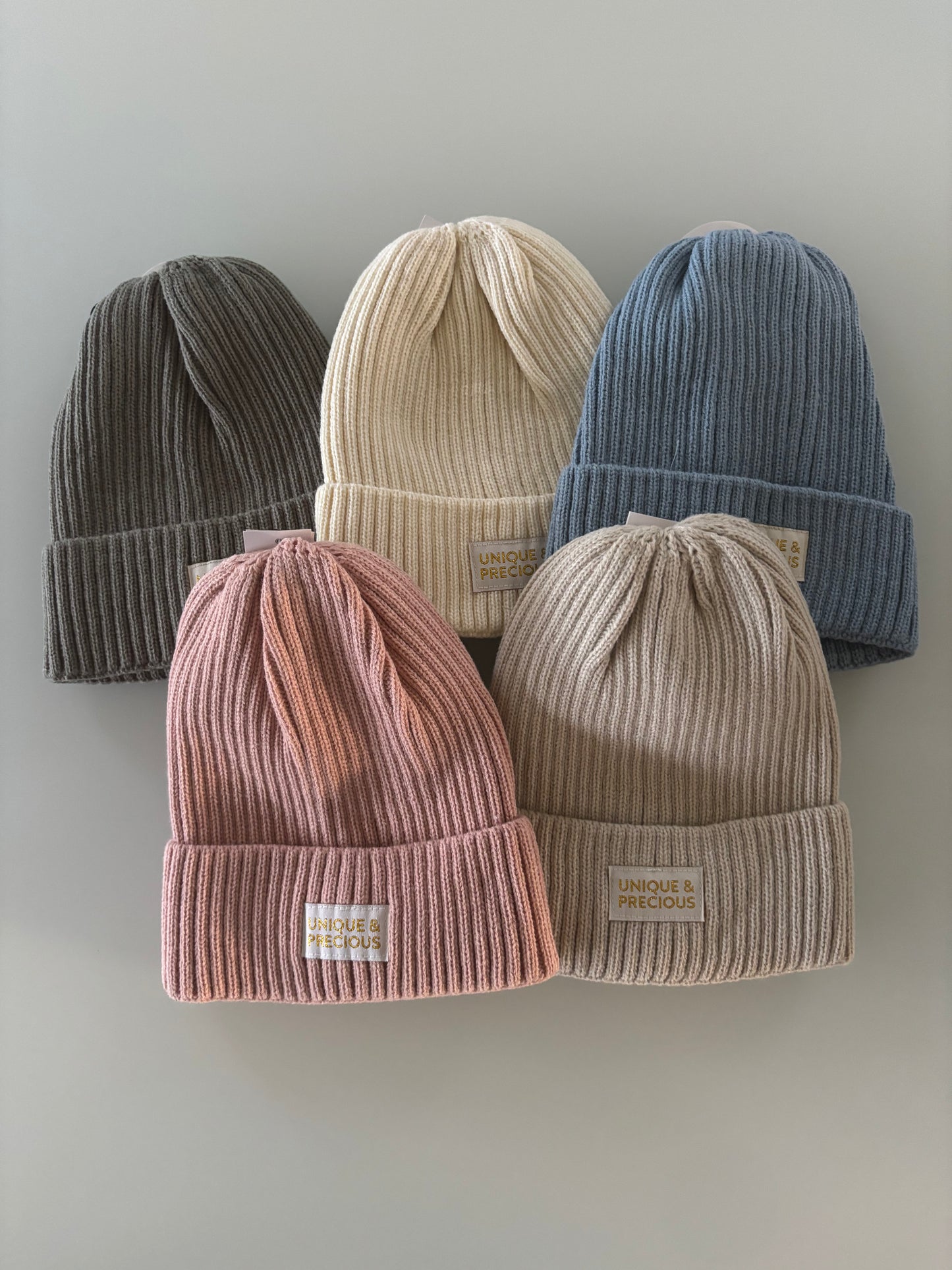 Unisex muts : unique & precious - verschillende kleuren