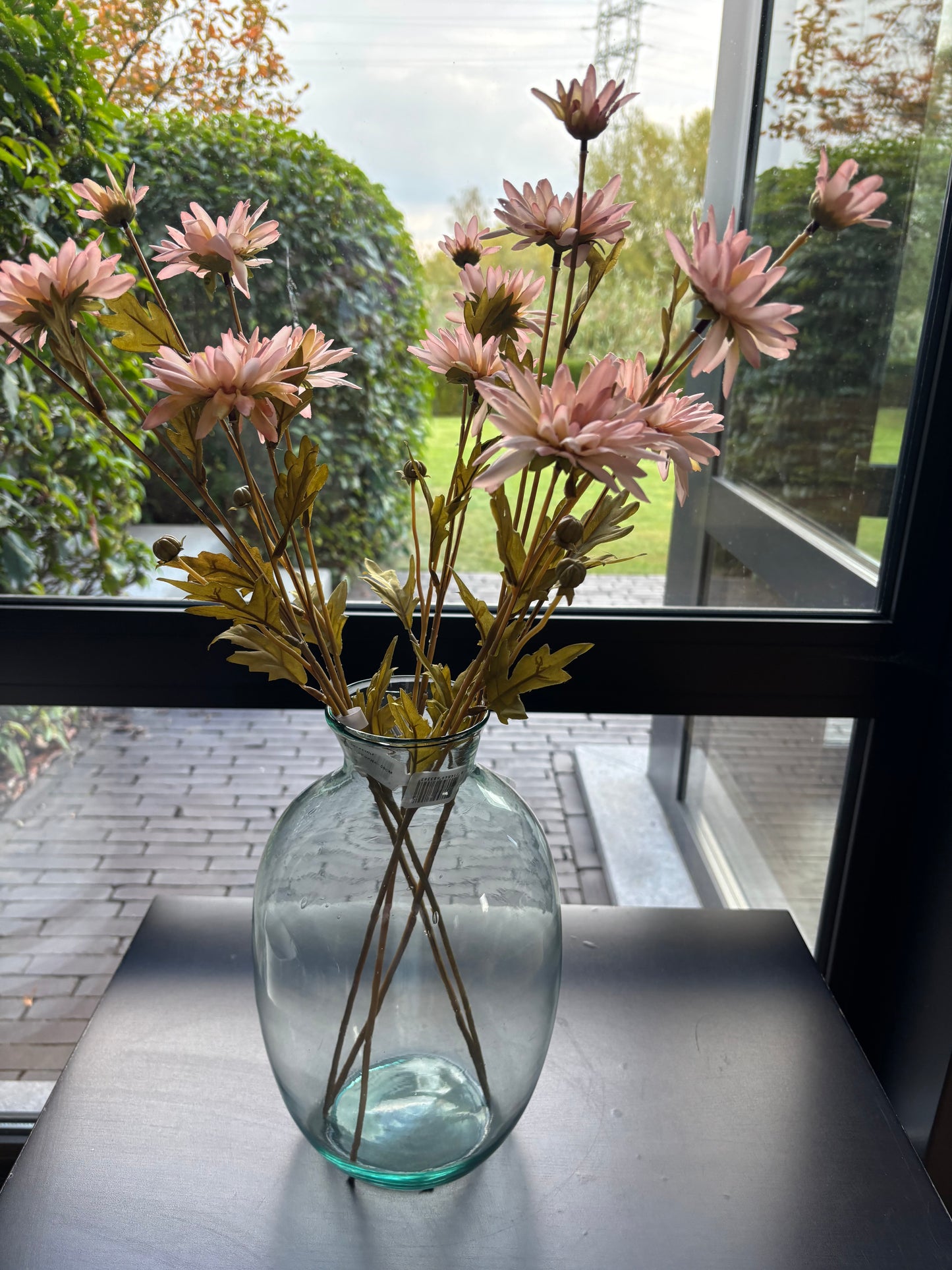 Kunsttak : daisy spray - pink