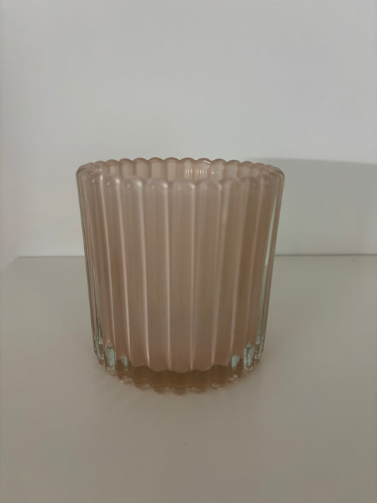 Theelichthouder - roze