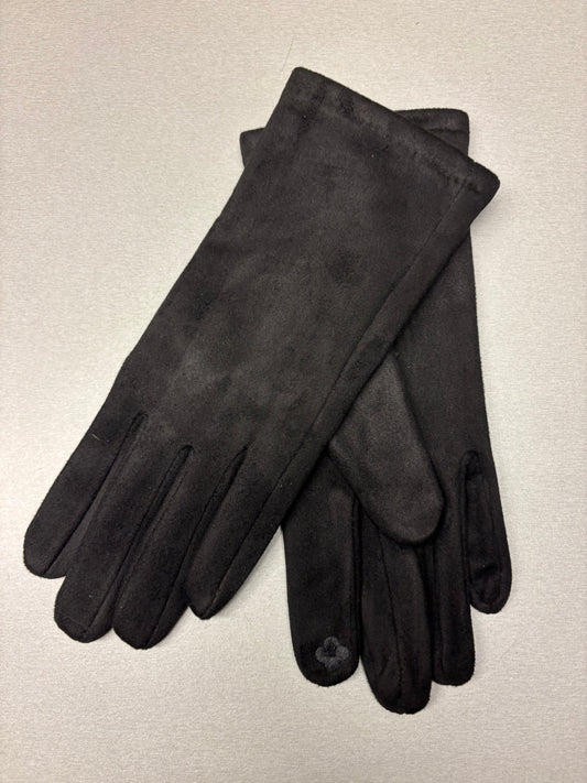 Handschoenen : daim - zwart