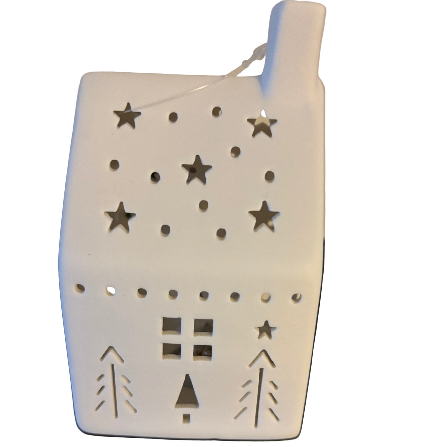 Decoratiehuis met ledverlichting