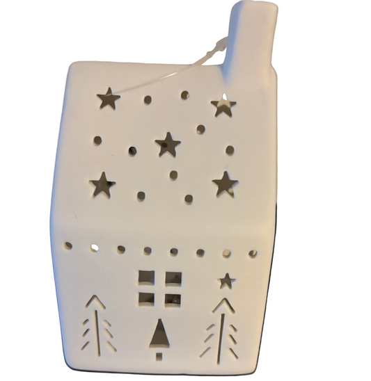 Decoratiehuis met ledverlichting