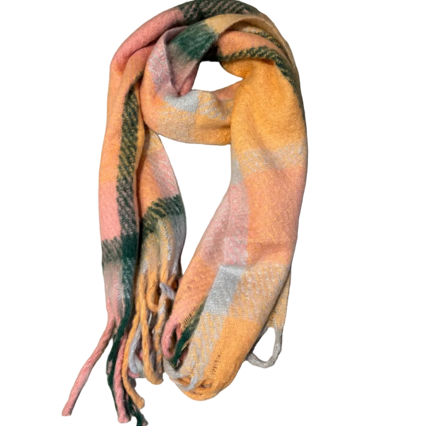 Sjaal : gemengde kleuren