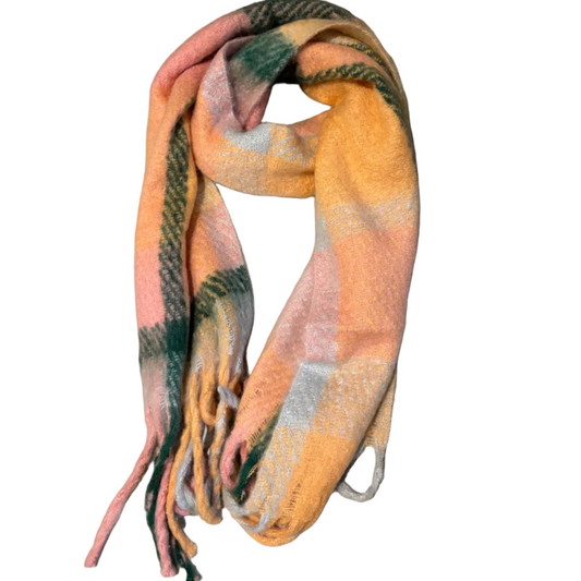 Sjaal : gemengde kleuren