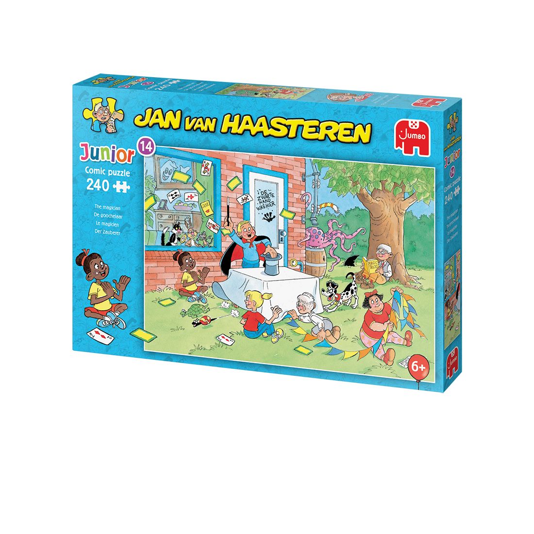 Jan van Haasteren : junior puzzel - de goochelaar