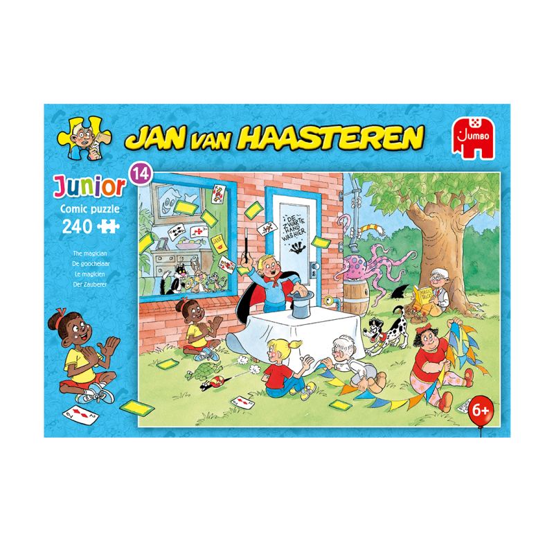 Jan van Haasteren : junior puzzel - de goochelaar