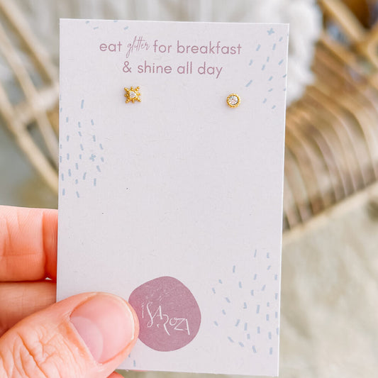 Isa & roza : Mini mix and match oorstekers