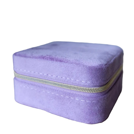 Juwelendoosje : velours - paars