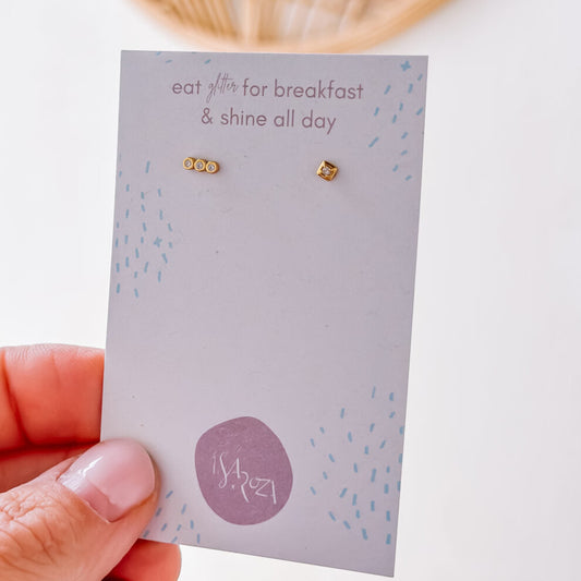 Isa & roza : mix and match oorstekers