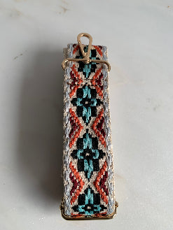 Riem handtas : brede riem - print