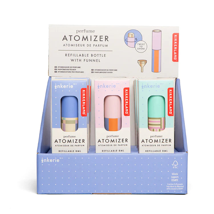 Kikkerland : inkerie - parfum atomizer