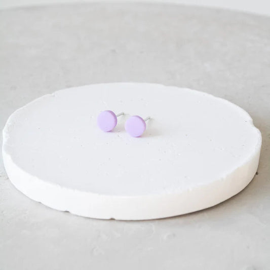 Preus : oorbellen mini Li - violet dusk