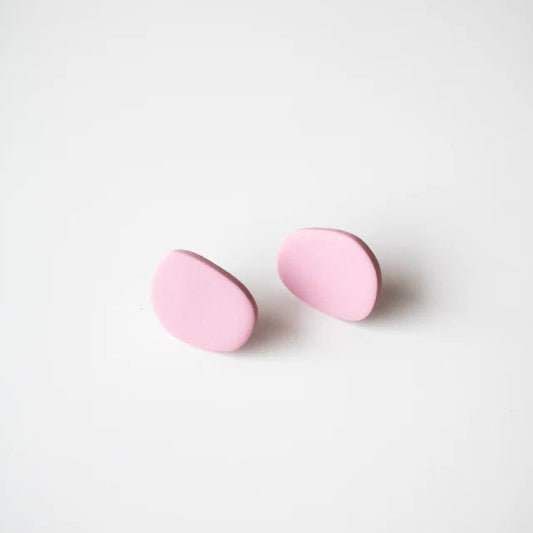 Preus : oorbellen sto - pink