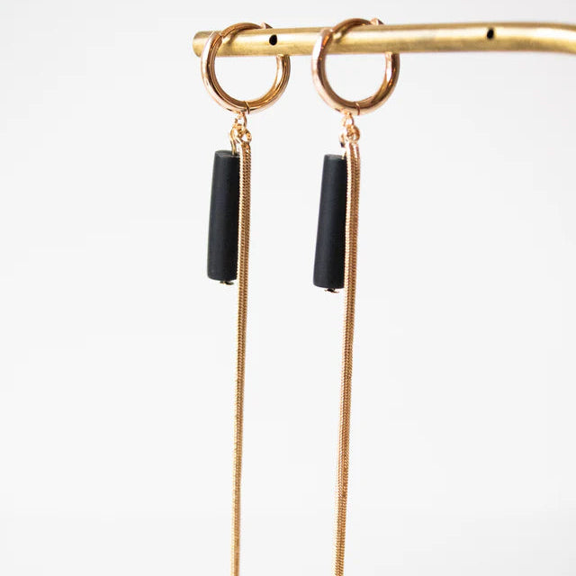 Preus : oorbellen Lovi - zwart