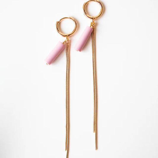 Preus : oorbellen - Lovi  pink