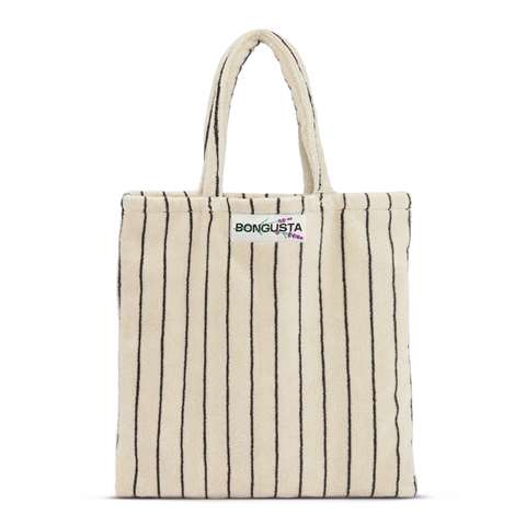 Bongusta : naram totebag -  creme & ink