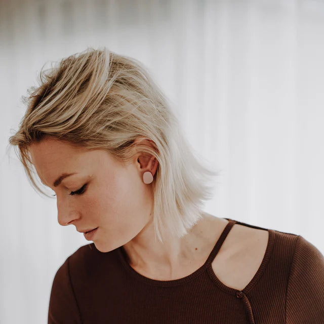Preus : oorbellen sto - pink