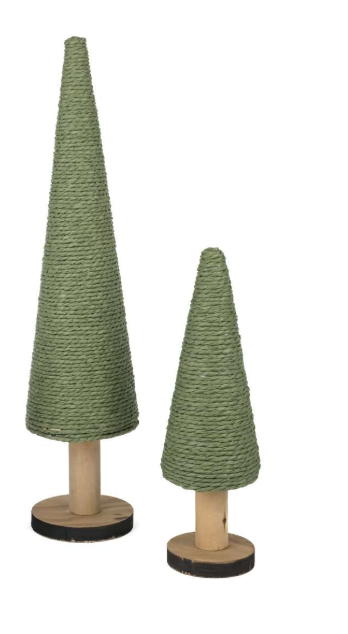 Scheulen : papieren dennenboom - groen
