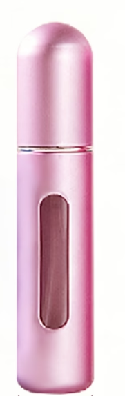 Travel : parfum verstuiver - mat roze