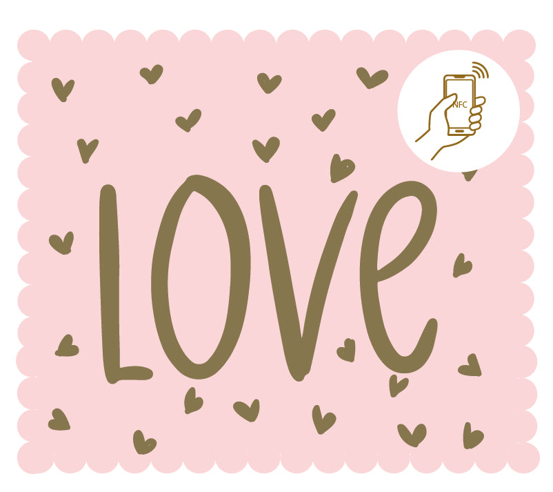 Mailboxcards : wenskaart - tagly love