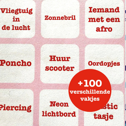 Flamingles : terrasjes bingo