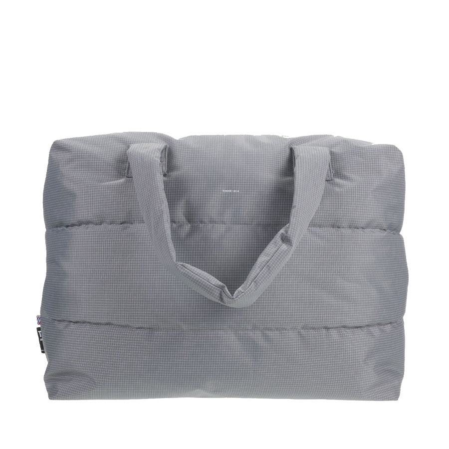 Tinne en Mia : big puffy weekend bag - Camill sport grey