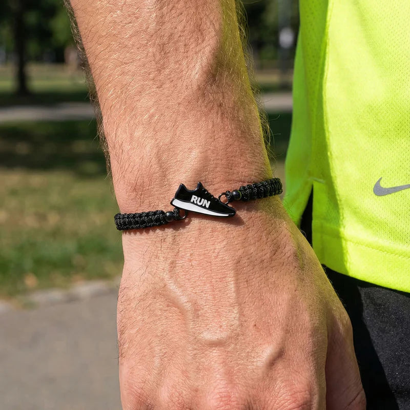 Sailbrace : motivation bracelet urban runner - black