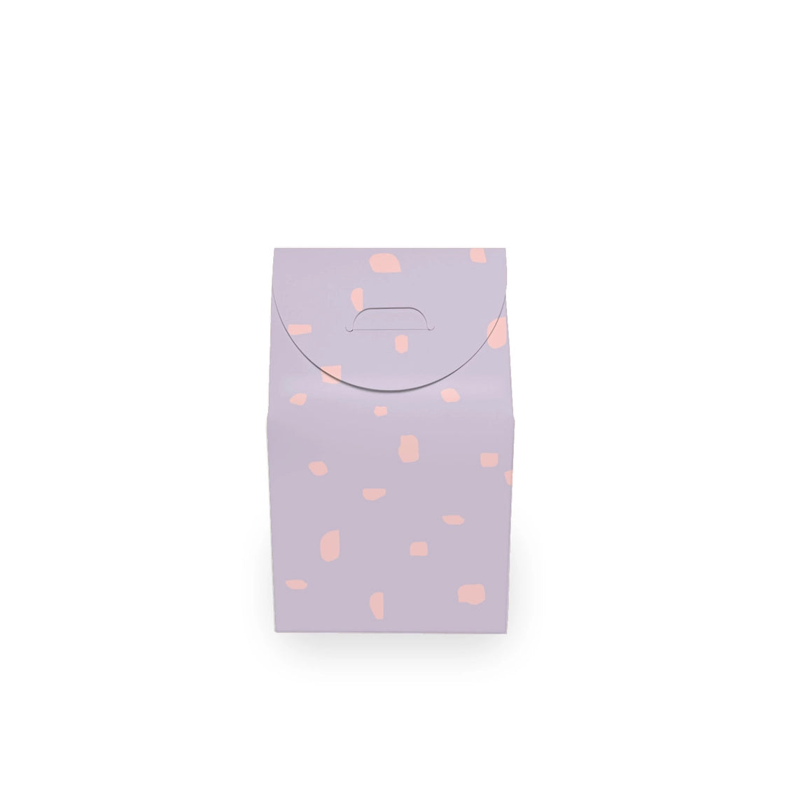 Collectiv warehouse : cadeaudoosje - lila/neon print